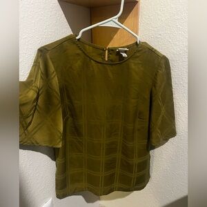 A New Day Olive Blouse
